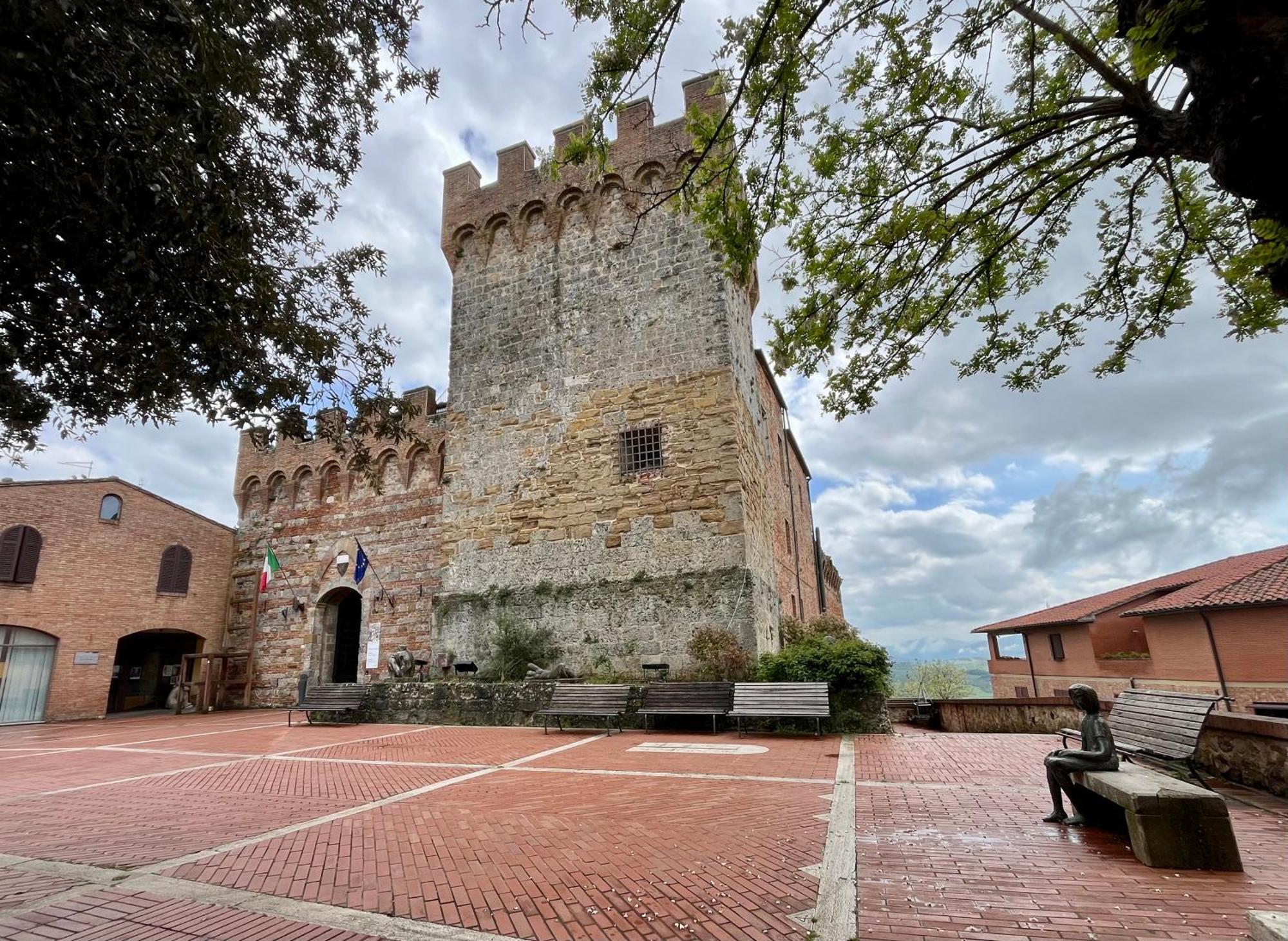 Appartamento Mirella In Centro Storico Casole dʼElsa Exteriör bild